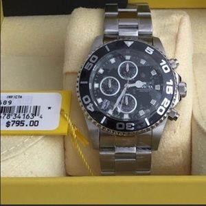 💯 Invicta 🌞 stainless Steel Watch sale👔💼